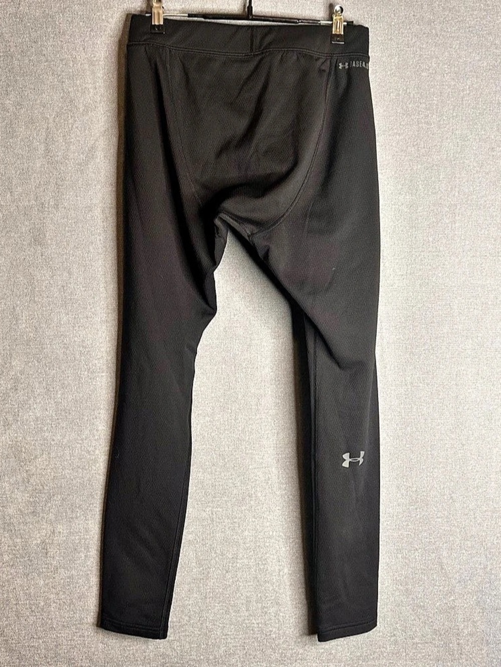 Under Armour ColdGear Base 4.0 Leggings Men’s Medium Black Thermal Compression